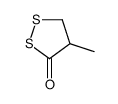 4-Methyl-1,2-dithiolan-3-one Structure