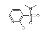 2-chloro-N,N-dimethylpyridine-3-sulfonamide Structure