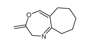 4-methylidene-3-oxa-6-azabicyclo[5.5.0]dodeca-1,6-diene结构式
