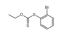 (2-bromophenyl)ethylxanthate Structure