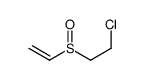 1-chloro-2-ethenylsulfinylethane Structure