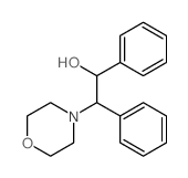 2-morpholin-4-yl-1,2-diphenyl-ethanol structure