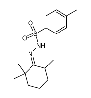 2,2,6-trimethylcyclohexanone tosylhydrazone Structure