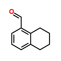 5,6,7,8-Tetrahydronaphthalene-1-carbaldehyde Structure