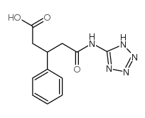 3-PHENYL-4-(1H-TETRAZOL-5-YLCARBAMOYL)-BUTYRIC ACID Structure