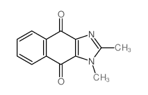 1H-Naphth[2,3-d]imidazole-4,9-dione, 1,2-dimethyl- picture