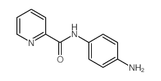 N-(4-aminophenyl)pyridine-2-carboxamide结构式