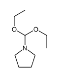 1-(diethoxymethyl)pyrrolidine结构式