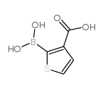 2-boronothiophene-3-carboxylic acid Structure