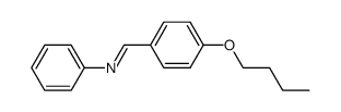 1-(4-butoxyphenyl)-N-phenylmethanimine结构式