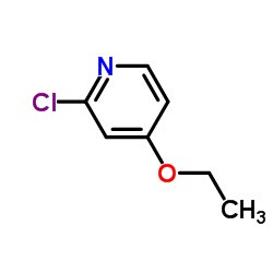 2-氯-4-乙氧基吡啶结构式