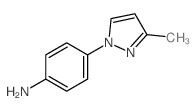 4-(3-methylpyrazol-1-yl)aniline structure
