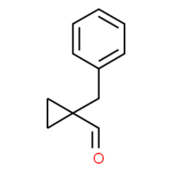 Cyclopropanecarboxaldehyde, 1-(phenylmethyl)- (9CI) structure