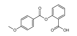 2-(4-methoxy-benzoyloxy)-benzoic acid Structure