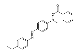 [4-[(4-ethylphenyl)diazenyl]-N-methylanilino] benzoate结构式