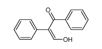(Z)-3-hydroxy-1,2-diphenylprop-2-en-1-one Structure