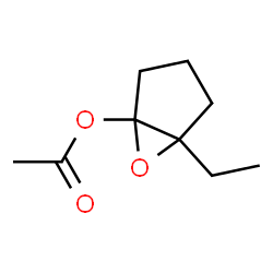 6-Oxabicyclo[3.1.0]hexan-1-ol,5-ethyl-,acetate(9CI)结构式