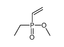 1-[ethenyl(methoxy)phosphoryl]ethane结构式