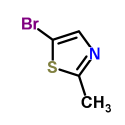 5-Bromo-2-methyl-1,3-thiazole structure
