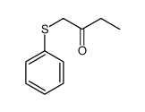 1-phenylsulfanylbutan-2-one结构式