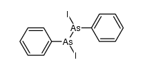 As,As'-diiodo-As,As'-diphenyl-diarsane Structure