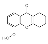 9H-Xanthen-9-one,1,2,3,4-tetrahydro-5-methoxy- structure