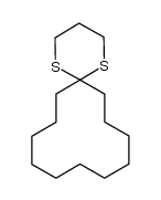 1,5-dithiaspiro[5.11]heptadecane Structure