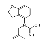 1-(2,3-dihydro-1-benzofuran-4-yl)-1-(2-methylprop-2-enyl)urea Structure