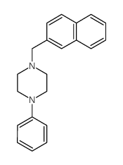 1-(naphthalen-2-ylmethyl)-4-phenyl-piperazine picture