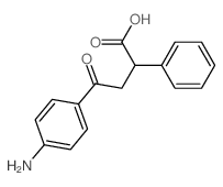 Benzenebutanoic acid,4-amino-g-oxo-a-phenyl-结构式