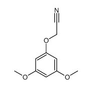 2-(3,5-dimethoxyphenoxy)acetonitrile Structure