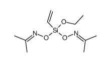Aethoxy-bis-(acetonoximoxy)-vinylsilan结构式