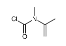 N-methyl-N-prop-1-en-2-ylcarbamoyl chloride结构式