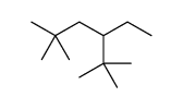 3-ethyl-2,2,5,5-tetramethylhexane Structure