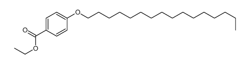 ethyl 4-hexadecoxybenzoate Structure