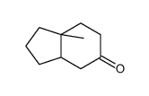 (3aR,7aR)-7a-methyl-2,3,3a,4,6,7-hexahydro-1H-inden-5-one结构式