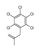 1,2,3,4,5-pentachloro-6-(2-methylprop-2-enyl)benzene结构式