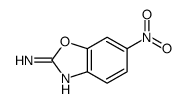 6-硝基-1,3-苯并噁唑-2-胺结构式