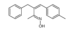 N-[3-benzyl-4-(4-methylphenyl)but-3-en-2-ylidene]hydroxylamine结构式