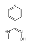 N-Methyl-pyridin-4-carboxamidoxim Structure