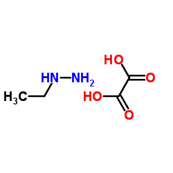 Ethylhydrazine oxalate structure