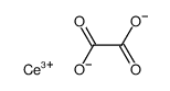 oxalic acid, cerium salt结构式