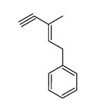 3-methyl-5-phenyl-pent-3-en-1-yne结构式