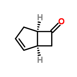 (1S,5R)-Bicyclo[3.2.0]hept-2-en-6-one structure
