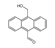 10-(hydroxymethyl)anthracene-9-carbaldehyde结构式