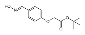 tert-butyl [4-(hydroxyiminomethyl)phenoxy]acetate Structure