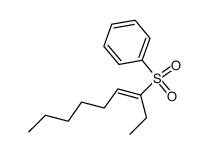 (non-3-ene-3-sulfonyl)-benzene Structure