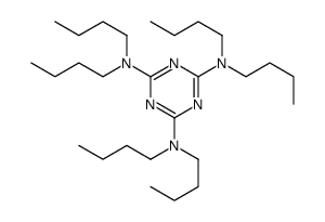 2-N,2-N,4-N,4-N,6-N,6-N-hexabutyl-1,3,5-triazine-2,4,6-triamine结构式