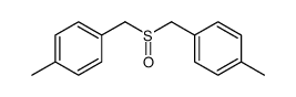1-methyl-4-[(4-methylphenyl)methylsulfinylmethyl]benzene Structure