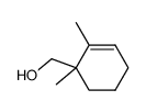 1,2-Dimethyl-2-cyclohexen-1-methanol结构式